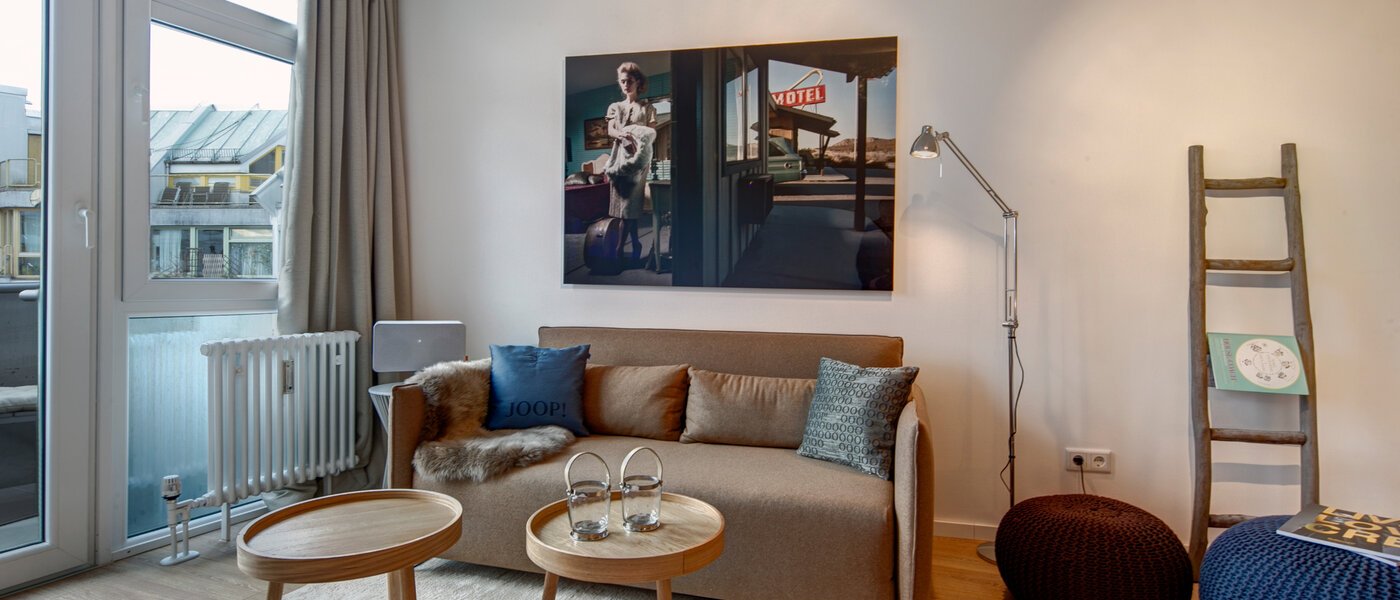 appartement München Maxvorstadt - Universitätsviertel 01 salon 9083