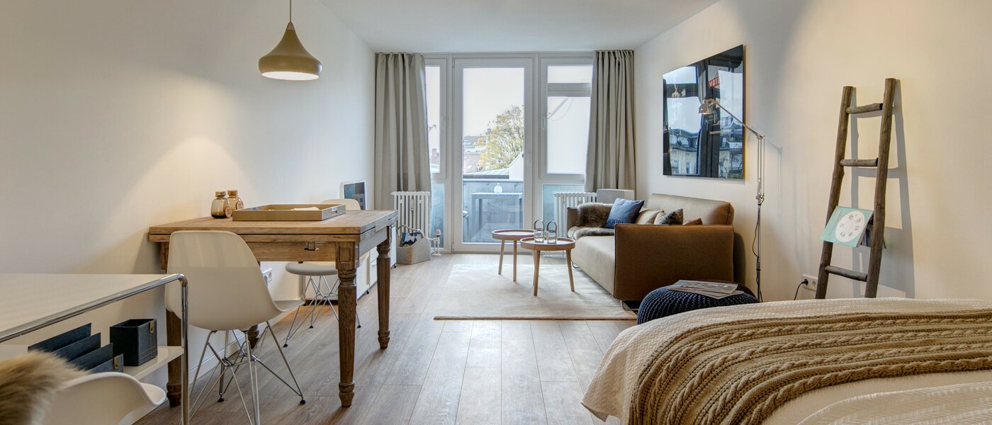 appartement München Maxvorstadt - Universitätsviertel 02 salon 9083