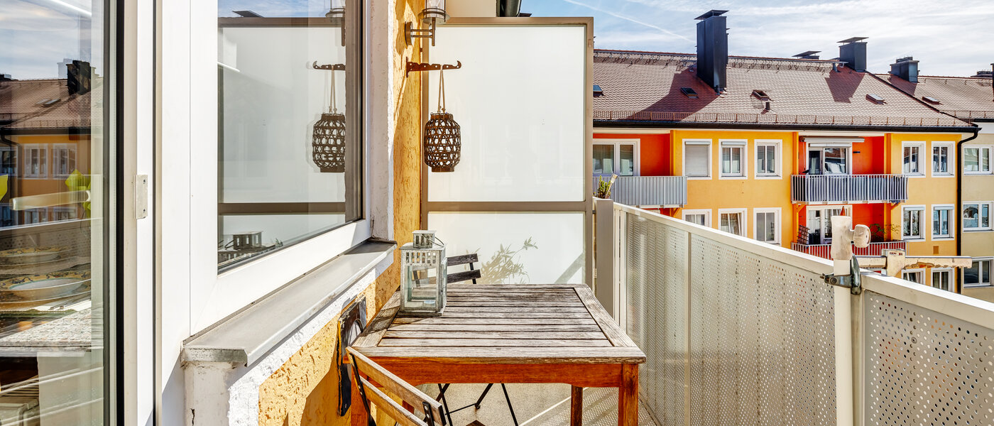 appartement München Sendling-Westpark 01 balcon 9100