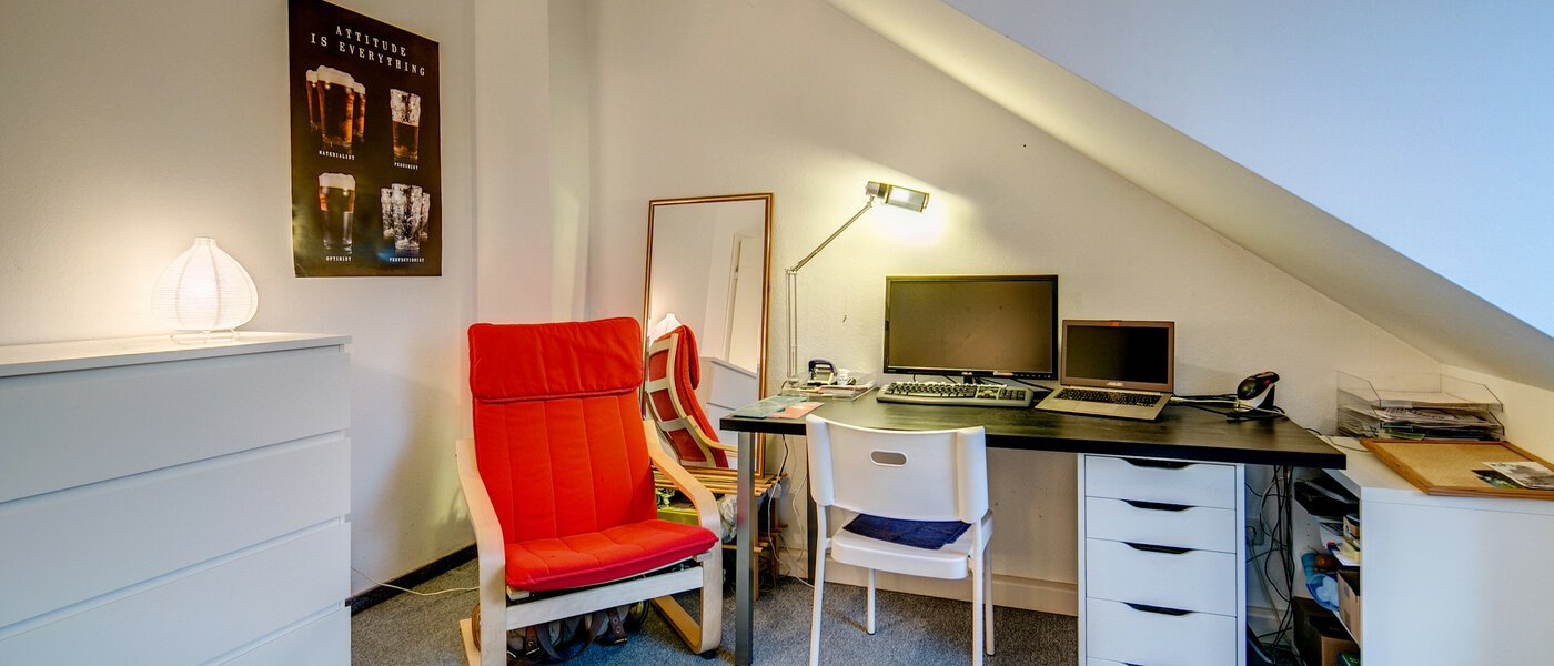 appartement sous les toits München Obergiesing 04 dormir 9124