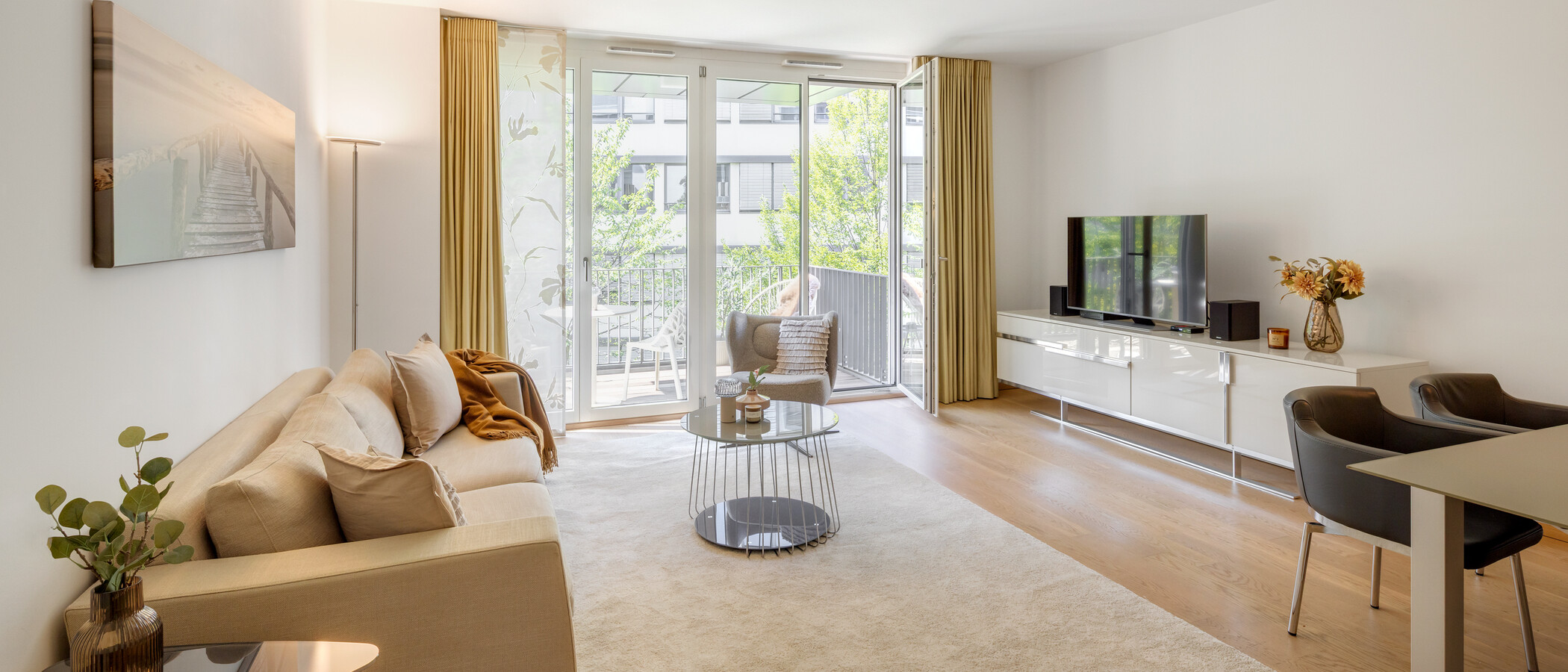 appartement München Maxvorstadt 01 pièce à vivre 9128