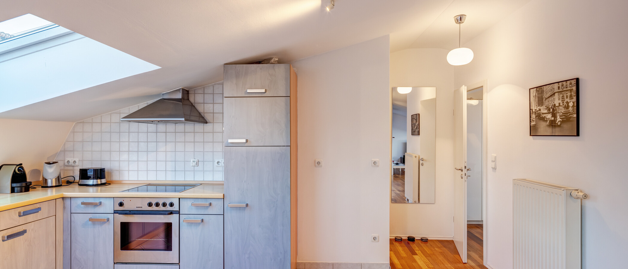 appartement avec terrasse sur le toit München Gärtnerplatzviertel 02 cuisine 9135