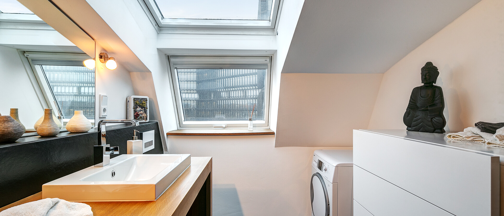 appartement avec terrasse sur le toit München Gärtnerplatzviertel 01 salle de bain 9135