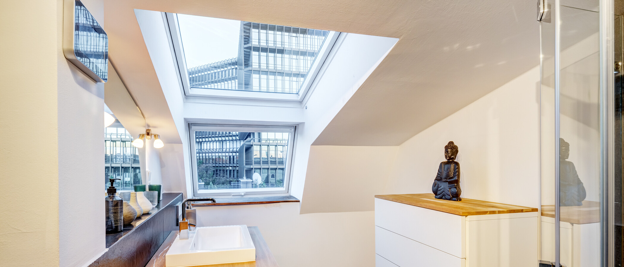 appartement avec terrasse sur le toit München Gärtnerplatzviertel 01 salle de bain 9135