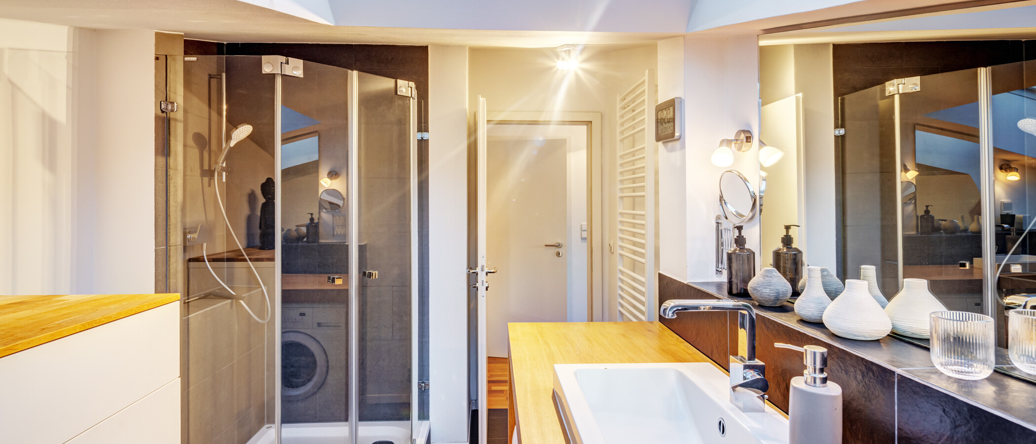 appartement avec terrasse sur le toit München Gärtnerplatzviertel 02 salle de bain 9135