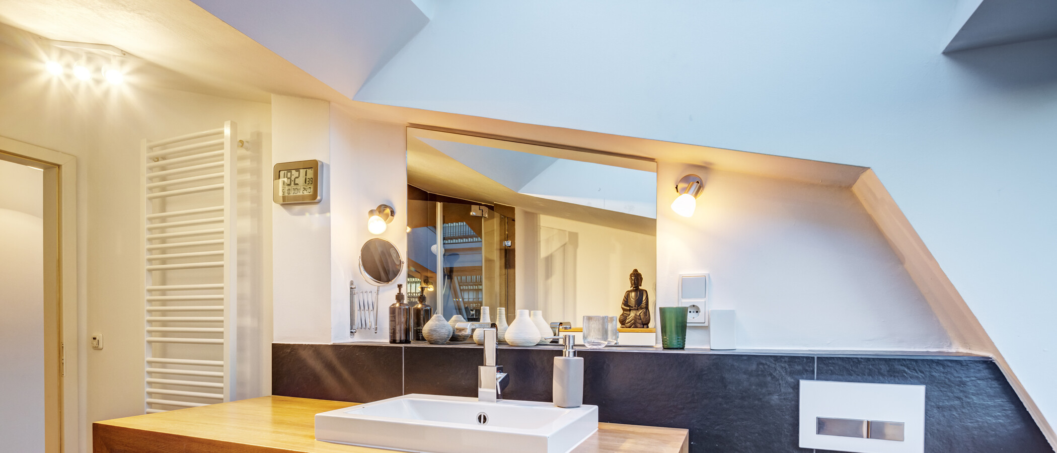 appartement avec terrasse sur le toit München Gärtnerplatzviertel 03 salle de bain 9135