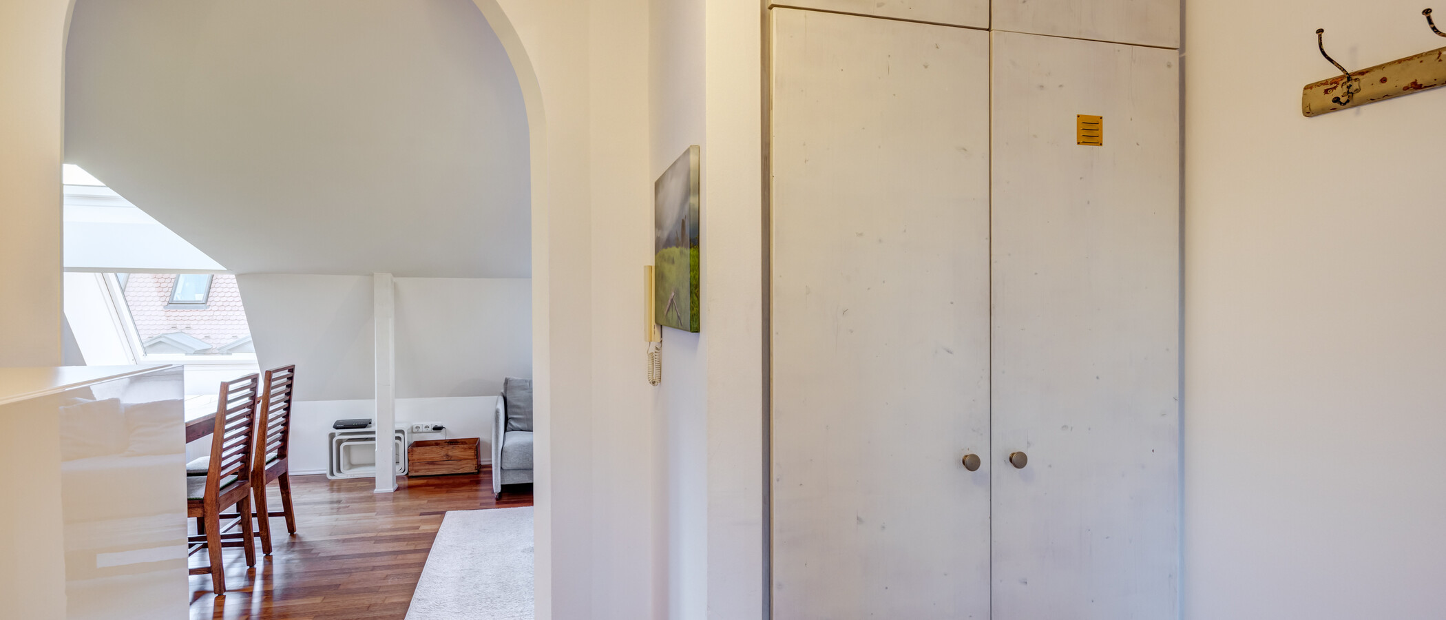 appartement avec terrasse sur le toit München Gärtnerplatzviertel 02 entrée/couloir 9135