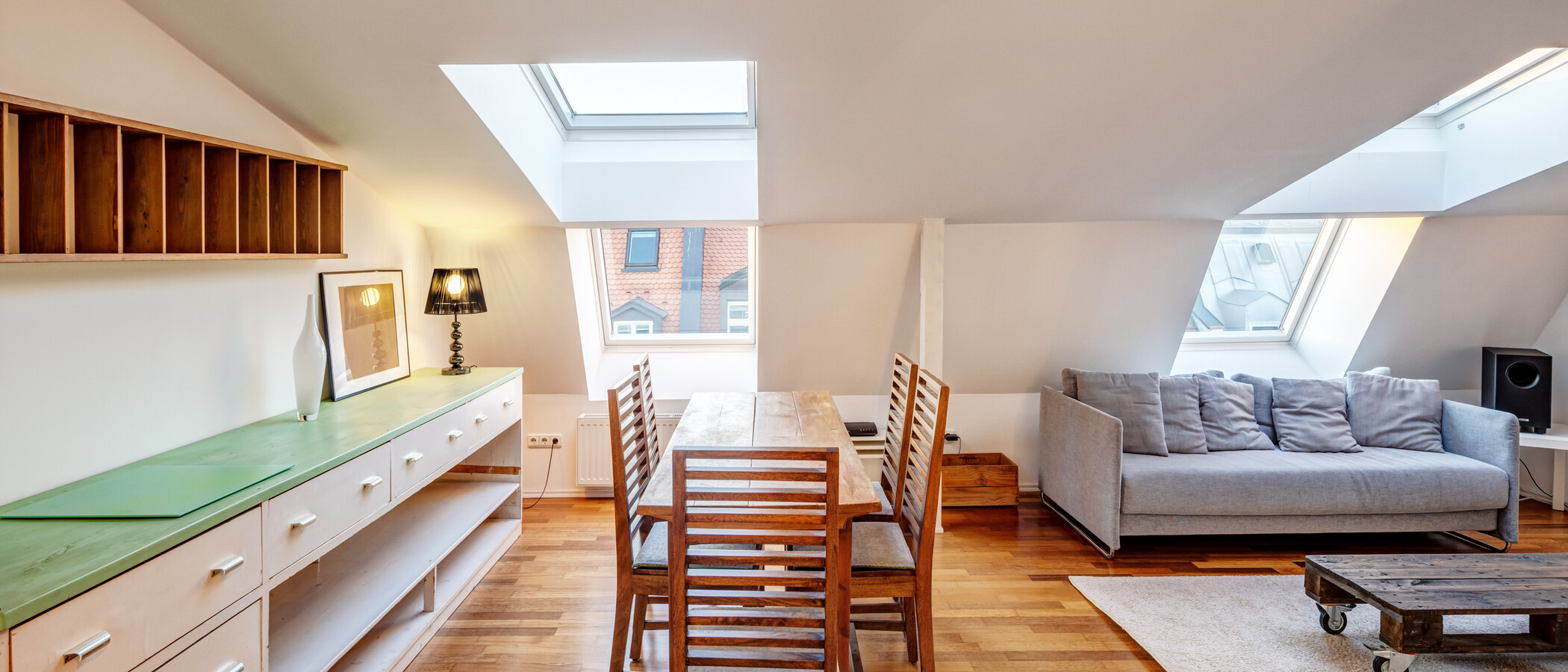 appartement avec terrasse sur le toit München Gärtnerplatzviertel 01 pièce à vivre 9135