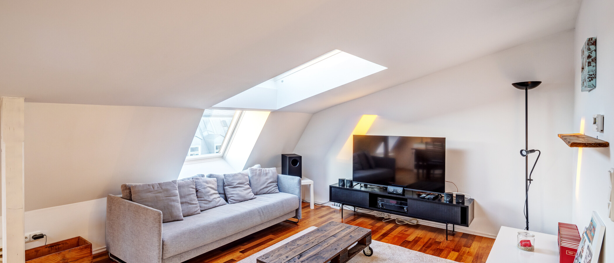 appartement avec terrasse sur le toit München Gärtnerplatzviertel 02 pièce à vivre 9135