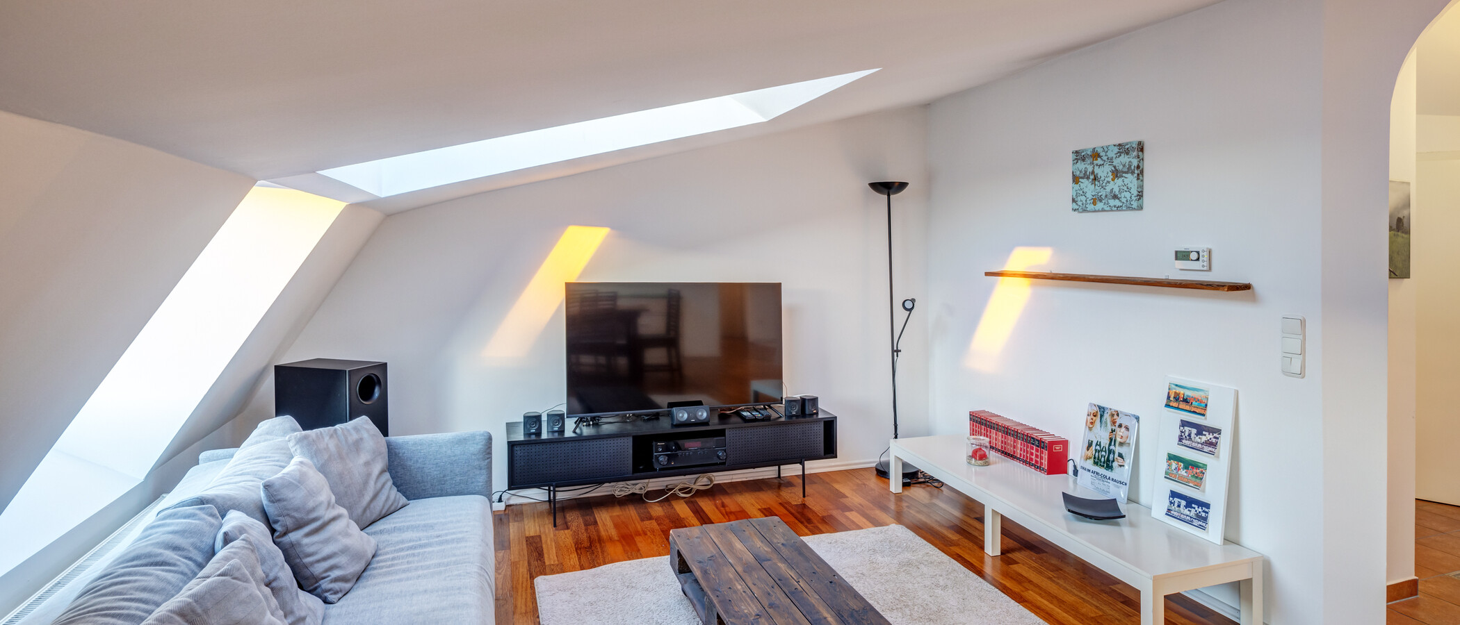 appartement avec terrasse sur le toit München Gärtnerplatzviertel 03 pièce à vivre 9135