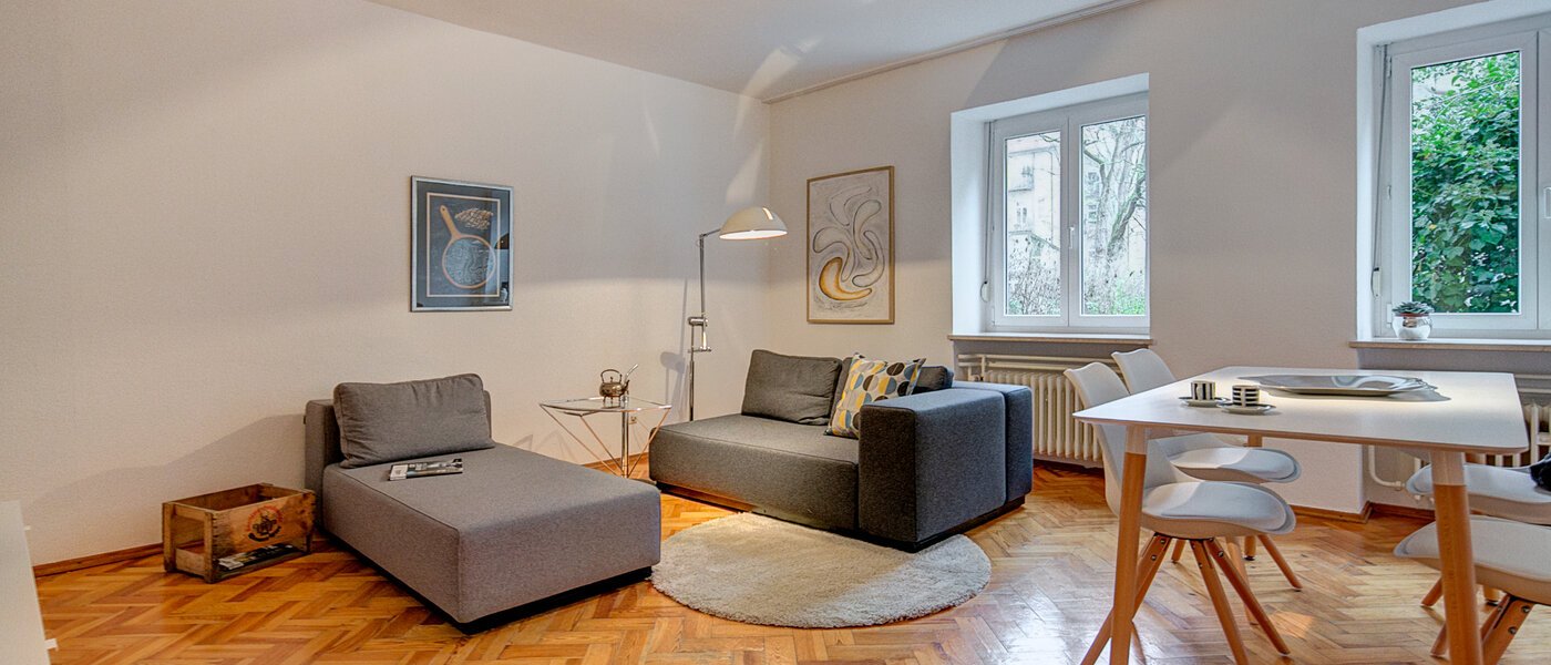 appartement München Schwabing (links der Leopoldstraße) 03 salon 9173