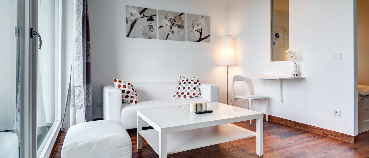 appartement München Olympiadorf 02 salon 9195