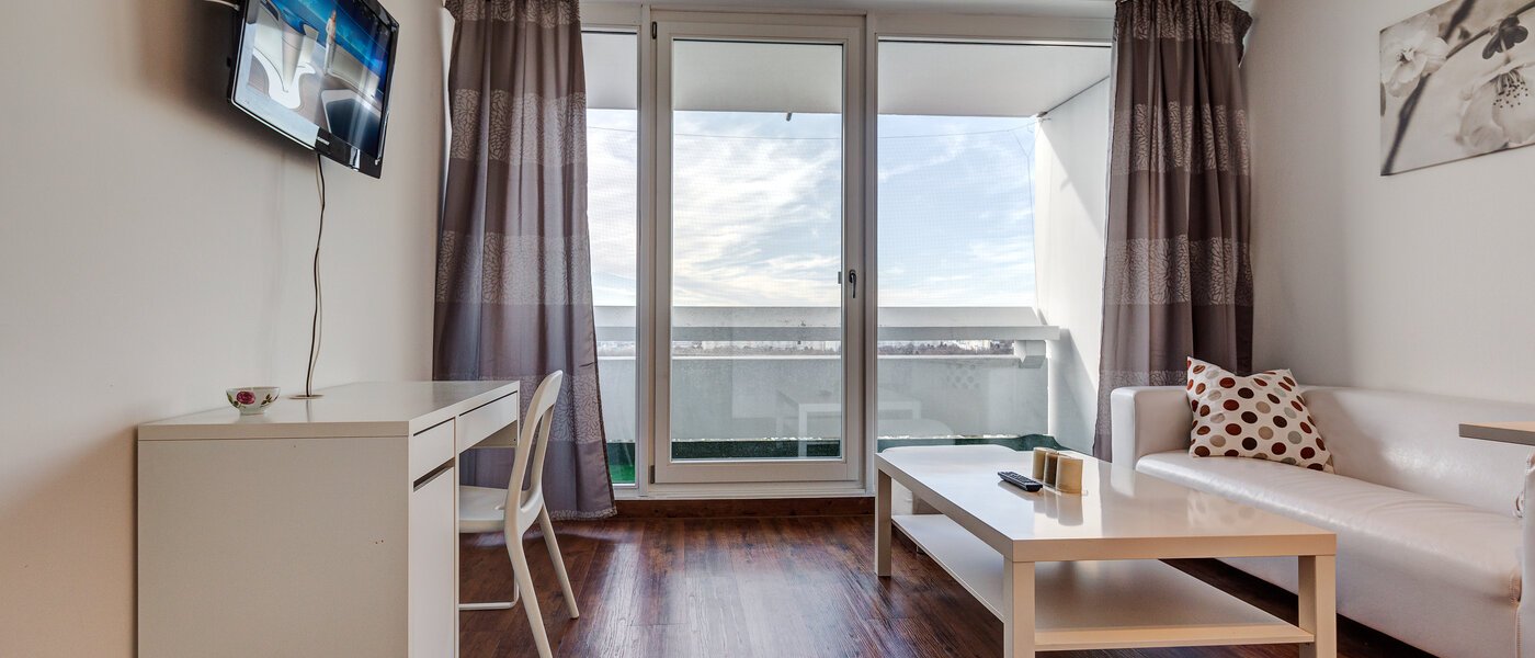 appartement München Olympiadorf 04 salon 9195