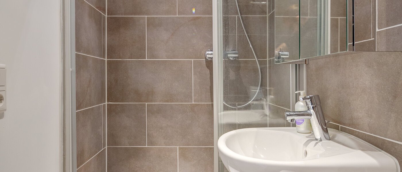 appartement München Olympiadorf 01 salle de bain 9195