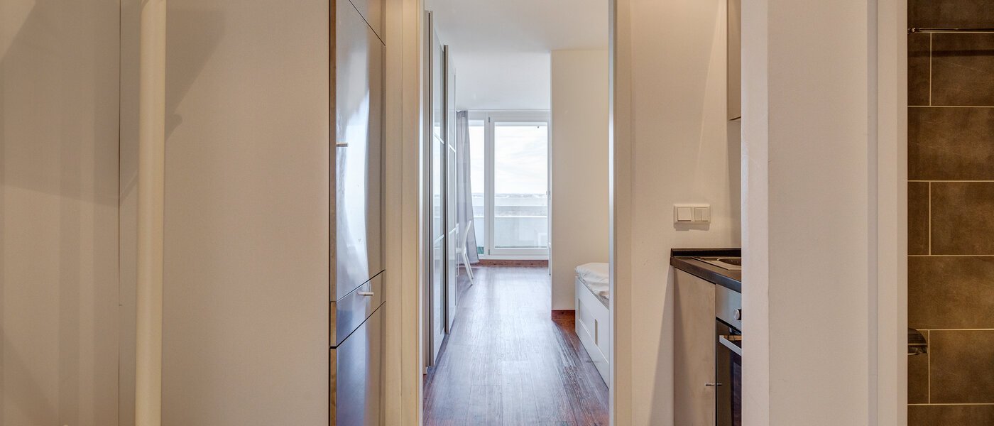 appartement München Olympiadorf 01 entrée/couloir 9195