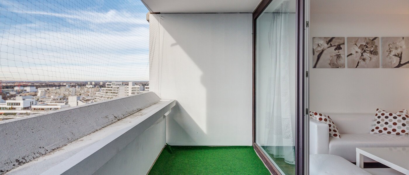 appartement München Olympiadorf 01 balcon 9195