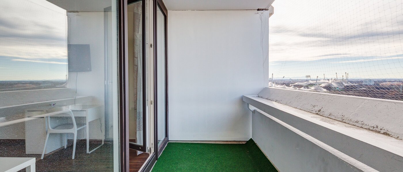 appartement München Olympiadorf 02 balcon 9195