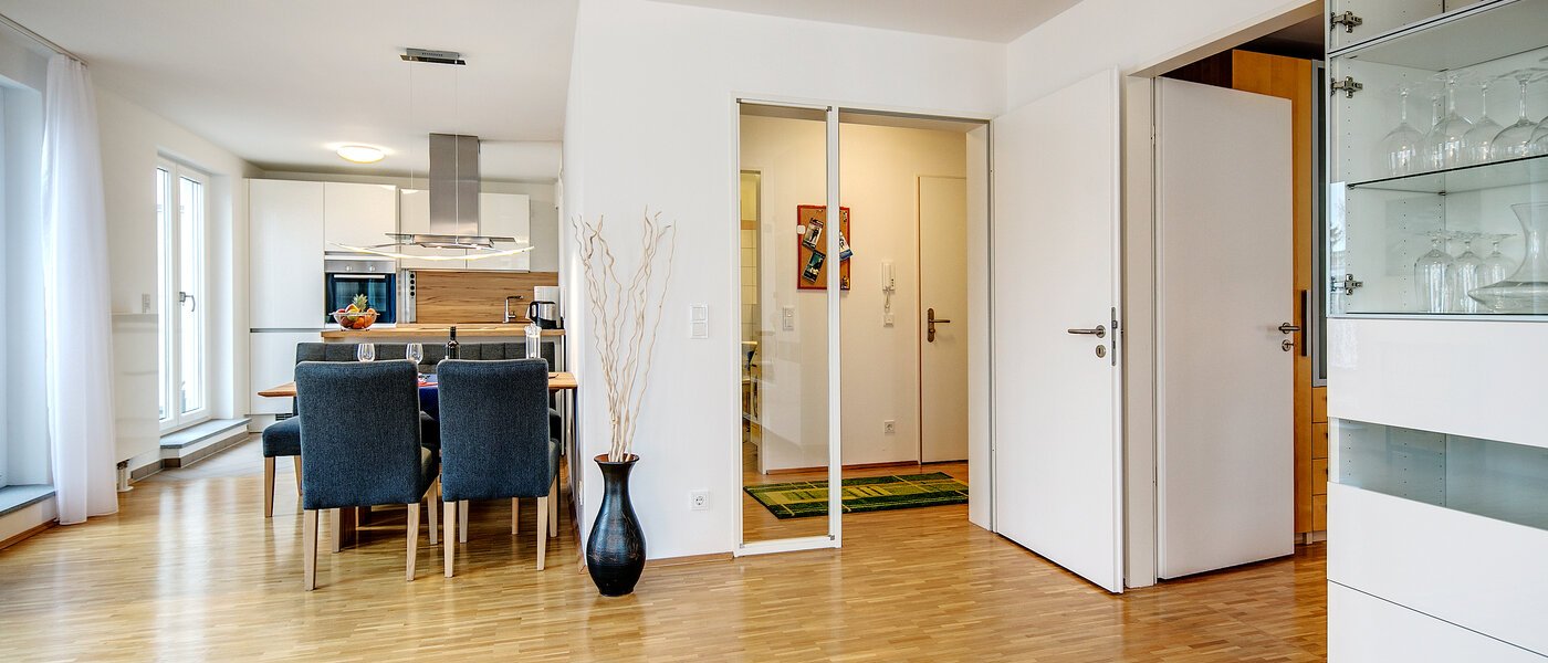 appartement avec terrasse sur le toit München Nymphenburg 03 salon 9208