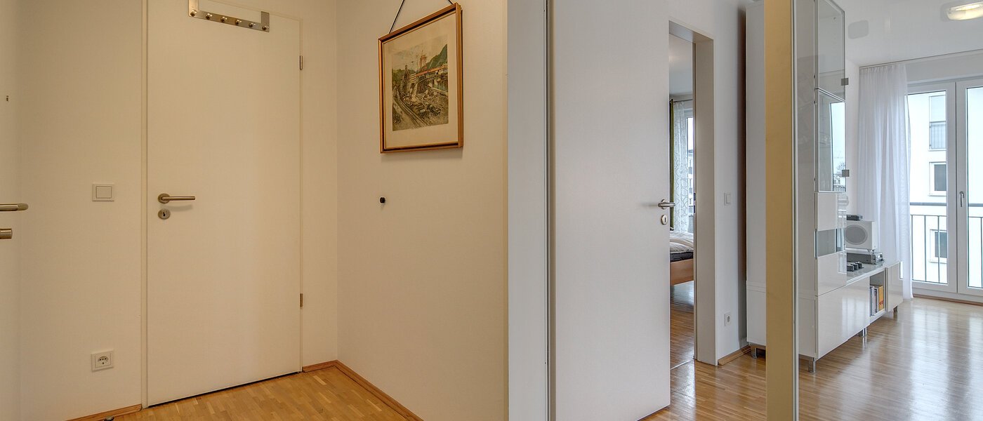 appartement avec terrasse sur le toit München Nymphenburg 03 entrée/couloir 9208