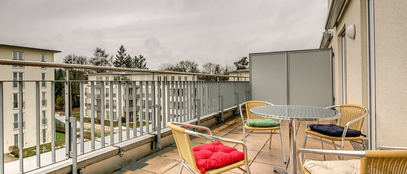 appartement avec terrasse sur le toit München Nymphenburg 01 terrasse 9208