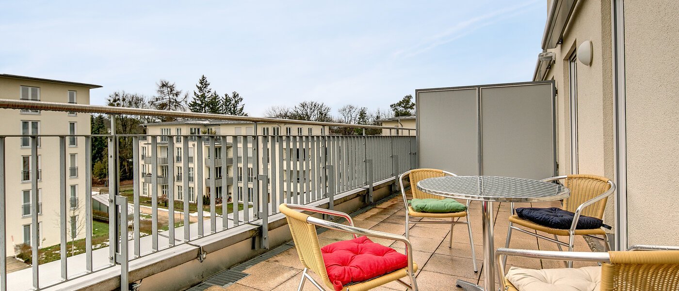 appartement avec terrasse sur le toit München Nymphenburg 01 terrasse 9208