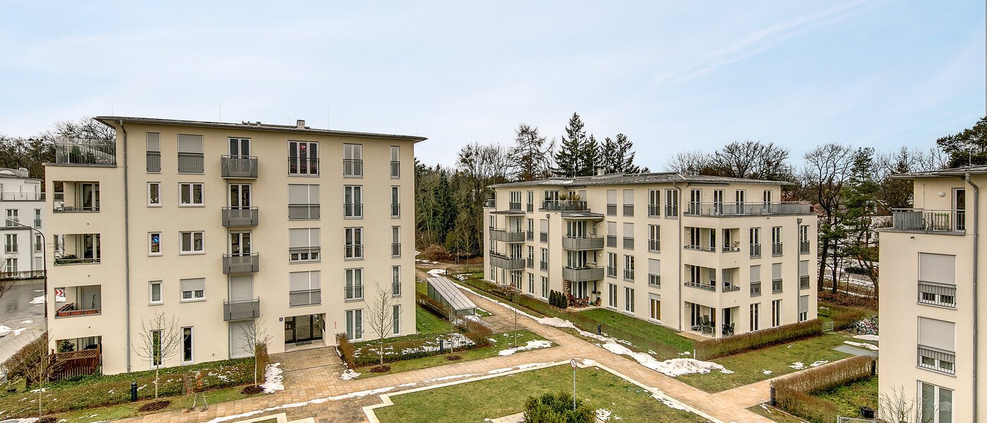 appartement avec terrasse sur le toit München Nymphenburg 03 vue 9208