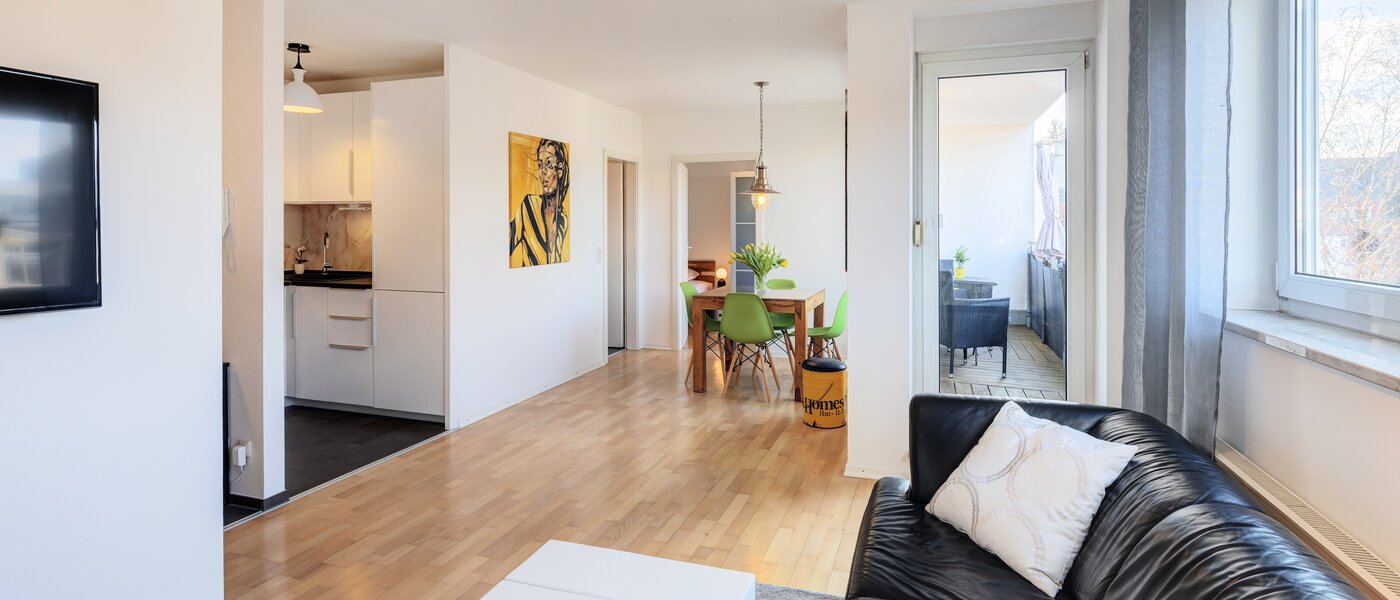 appartement München Schwabing-West (rund um den Hohenzollernplatz) 05 pièce à vivre 9209