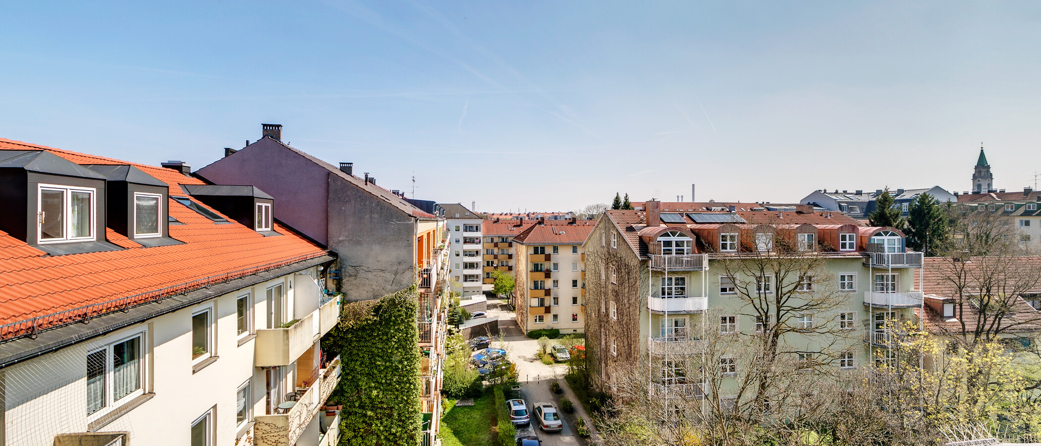 appartement avec terrasse sur le toit München Sendling-Westpark 01 vue 9220