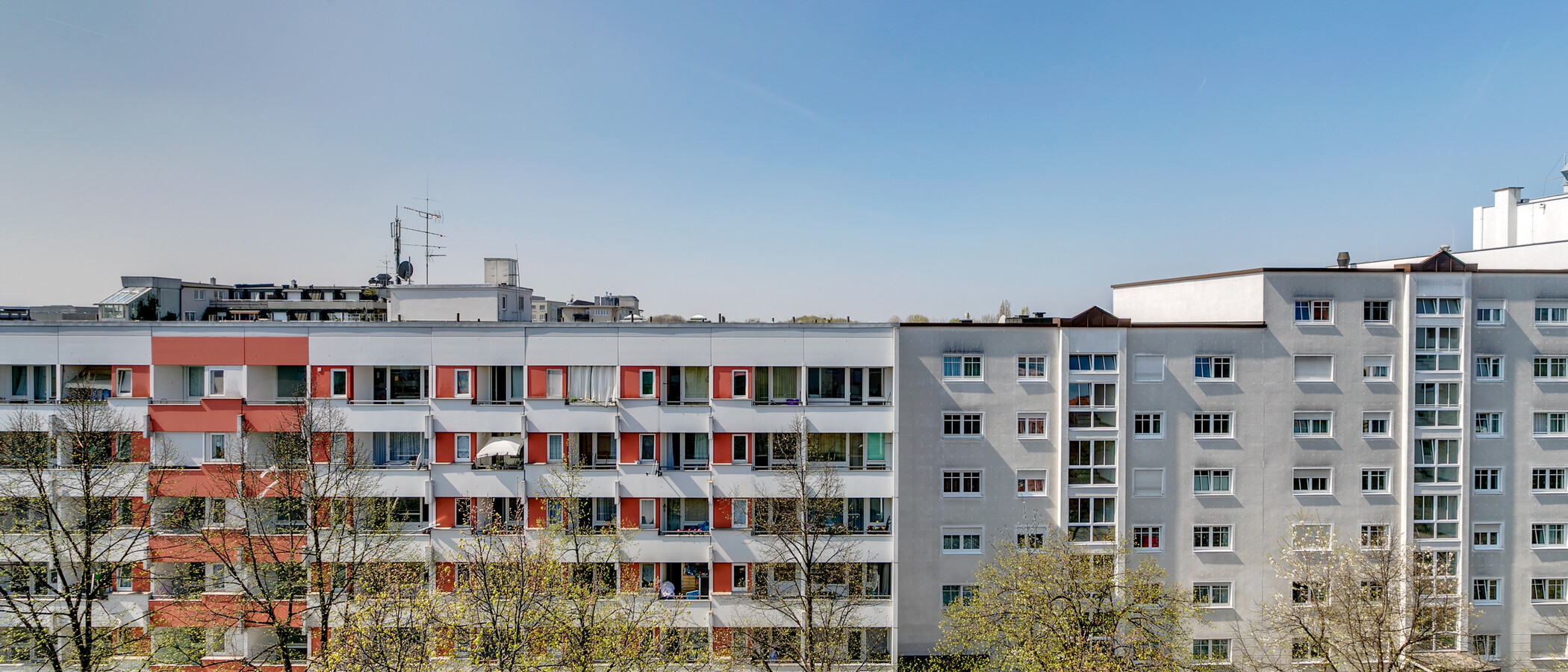 appartement avec terrasse sur le toit München Sendling-Westpark 04 vue 9220