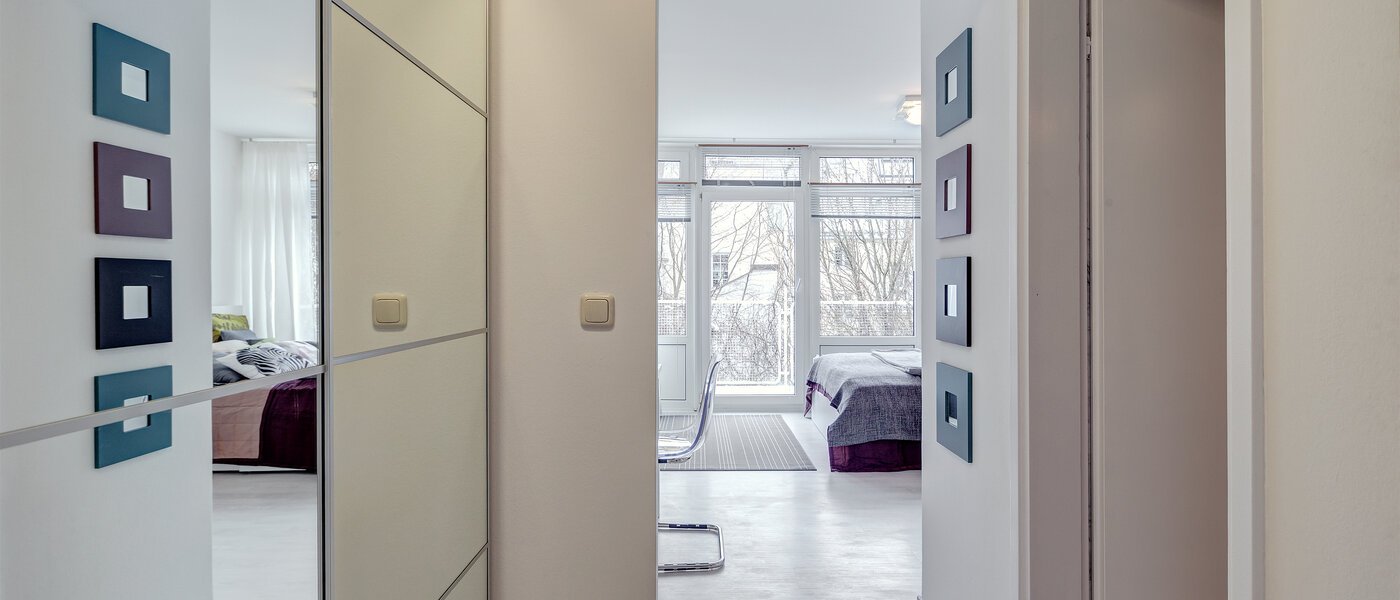 studio München Schwabing 01 entrée/couloir 9272