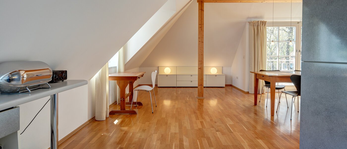 appartement avec terrasse sur le toit München Bogenhausen 06 salle de séjour 9274