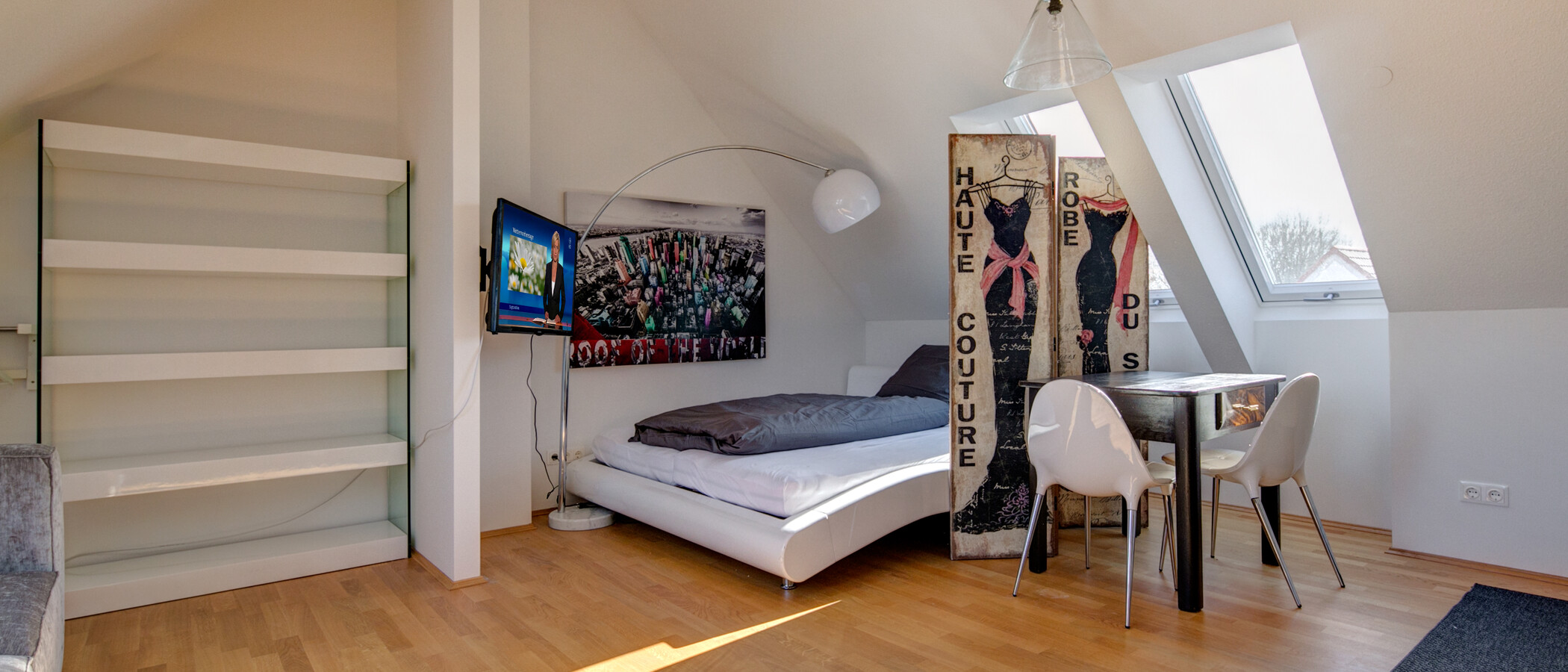 appartement sous les toits München Obermenzing 04 salon 9287