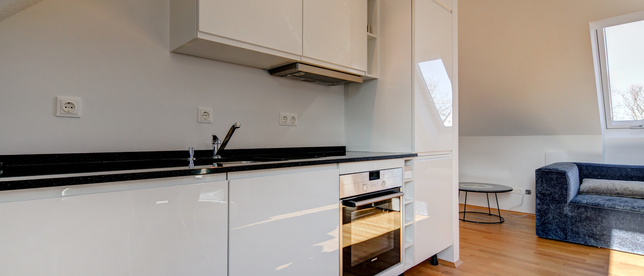 appartement sous les toits München Obermenzing 02 cuisine 9287