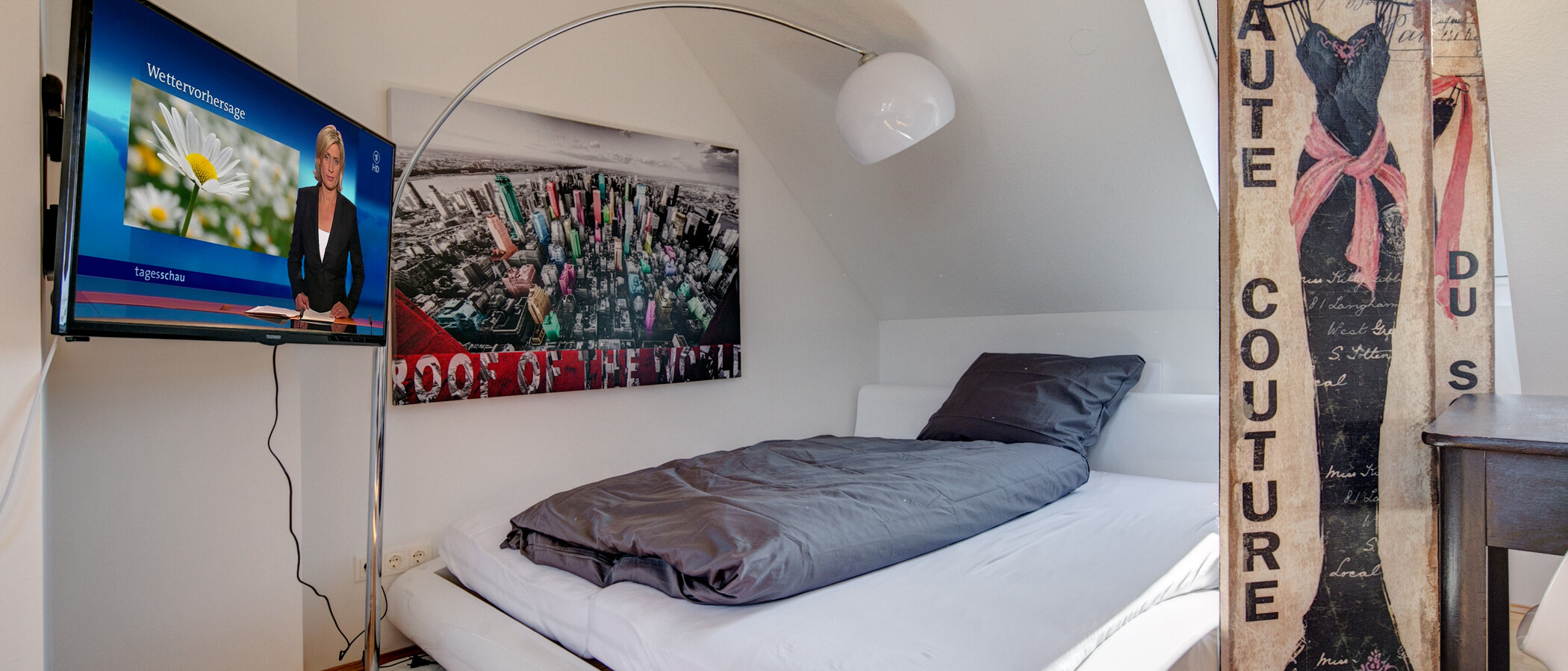 appartement sous les toits München Obermenzing 01 dormir 9287