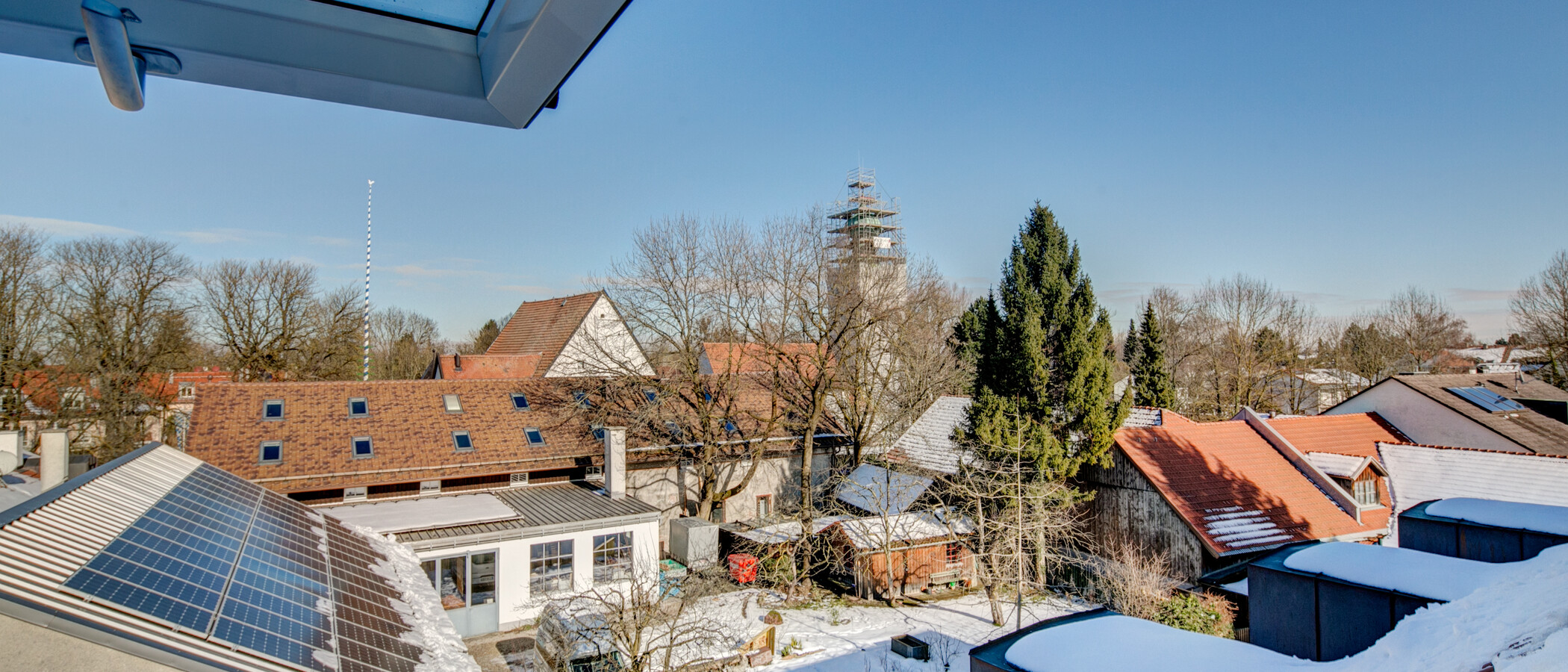 appartement sous les toits München Obermenzing 01 vue 9287