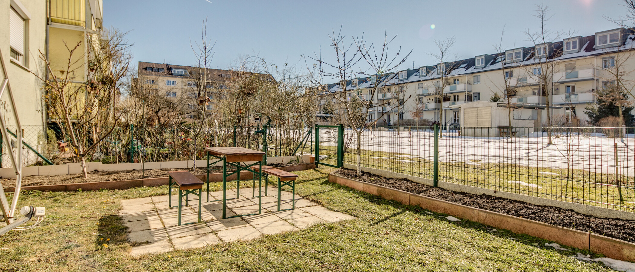 appartement München Untermenzing 02 jardin 9300
