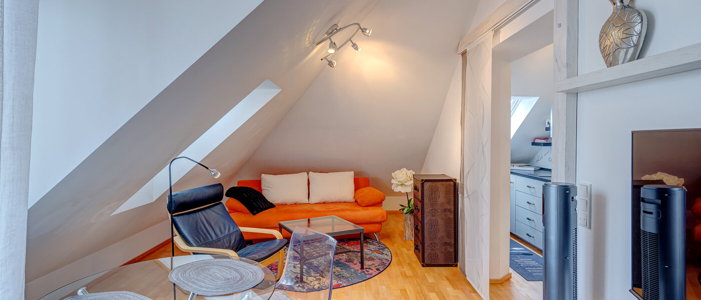 appartement sous les toits München Trudering 01 pièce à vivre 9309