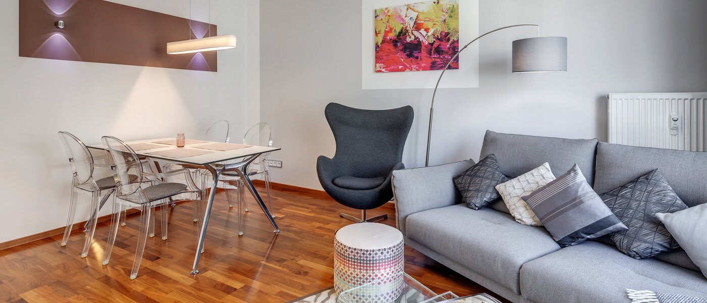 appartement München Lehel 04 pièce à vivre 9317