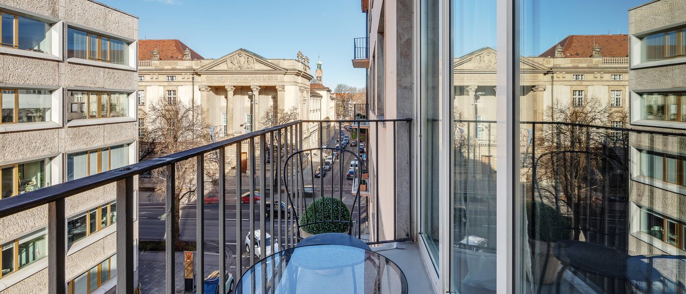 appartement München Lehel 02 2e balcon 9317