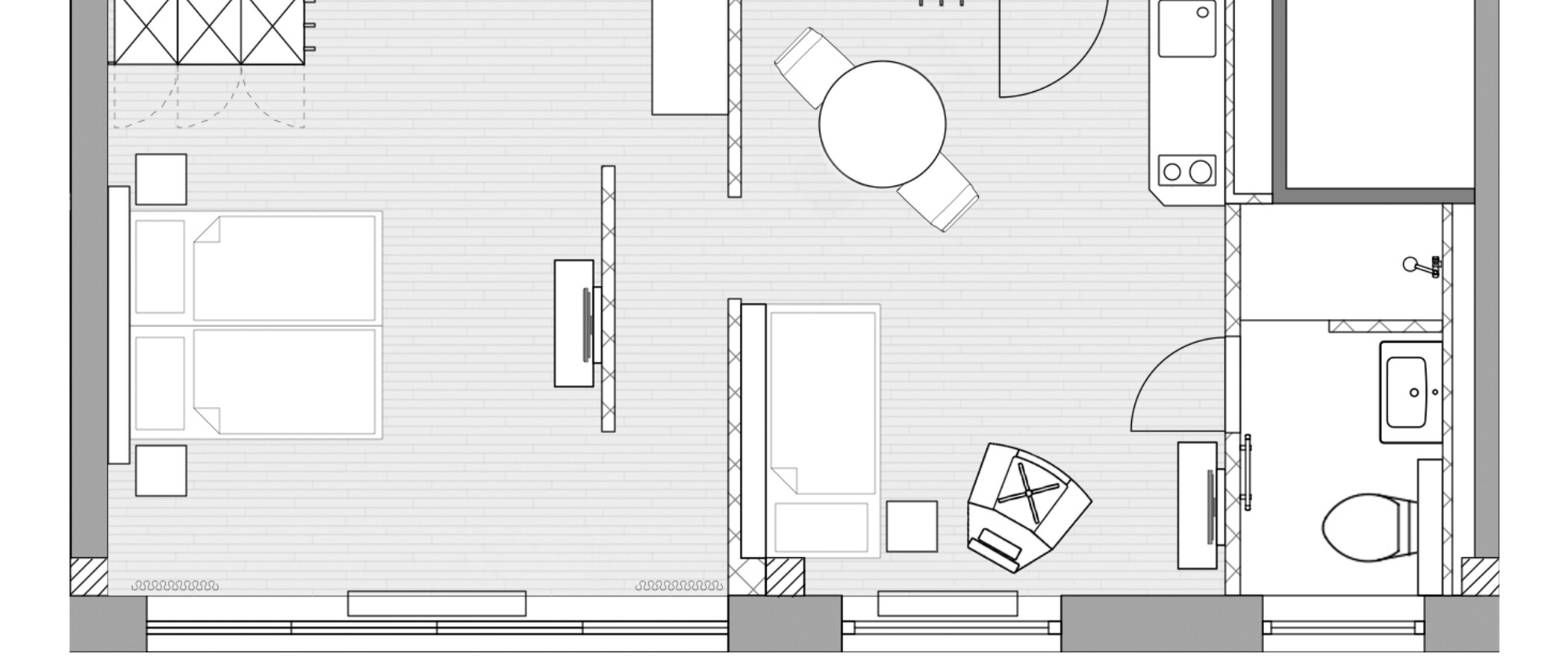 appartement Ismaning 01 plan d'étage 9330