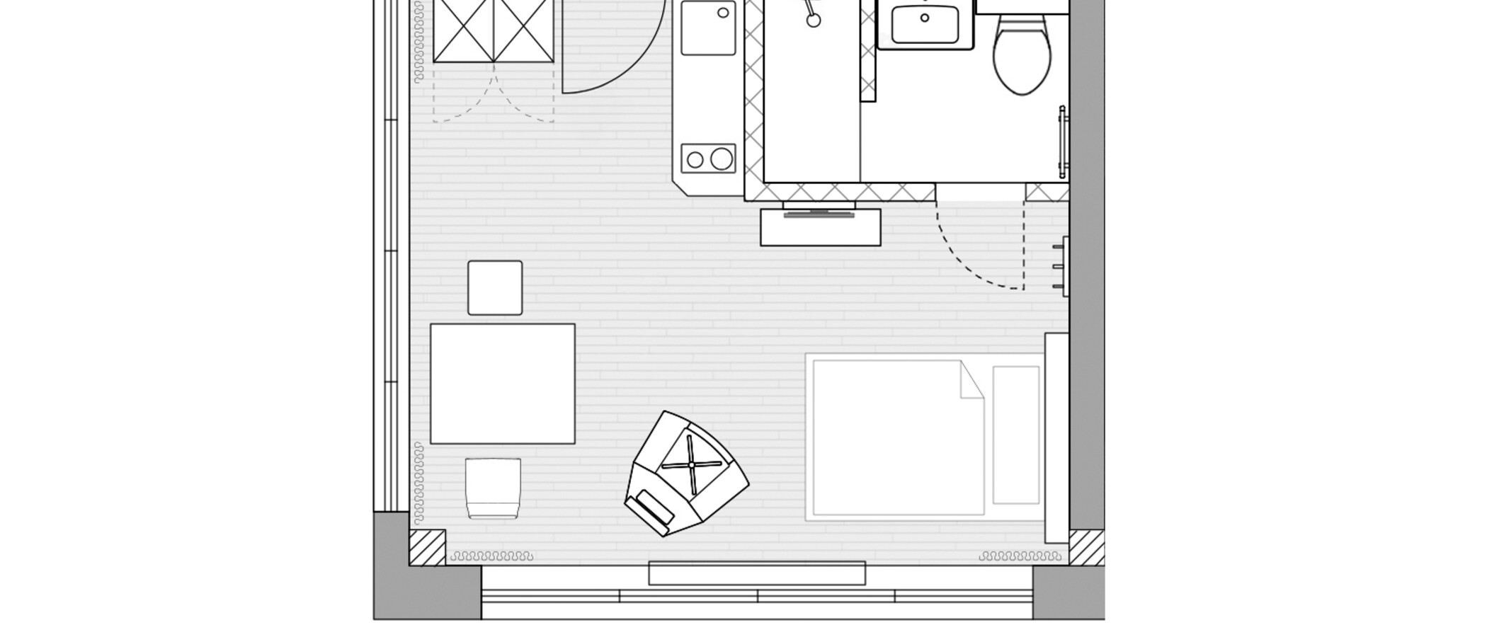 appartement Ismaning 01 plan d'étage 9331