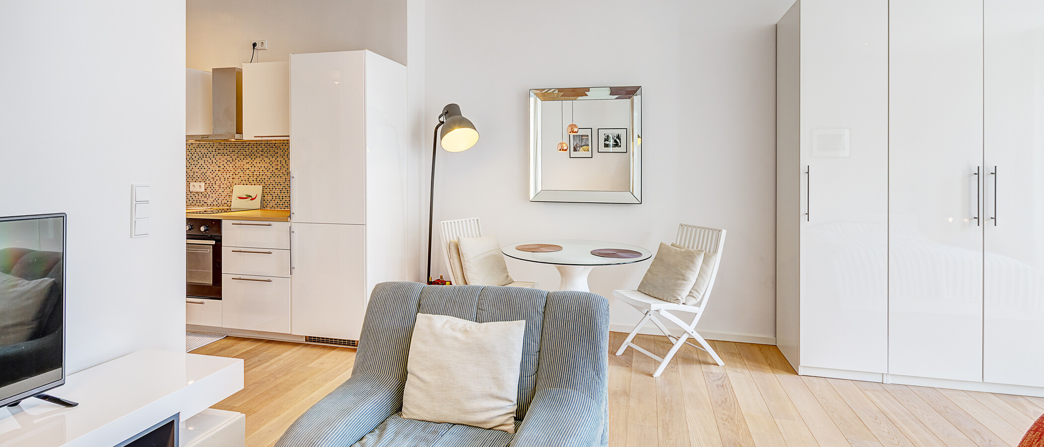appartement München Ludwigsvorstadt 04 pièce à vivre 9337