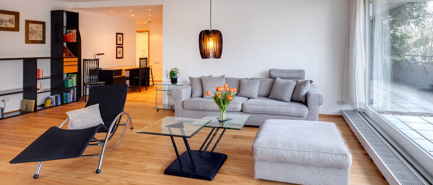 appartement München Schwabing - Alte Heide 03 pièce à vivre 9368