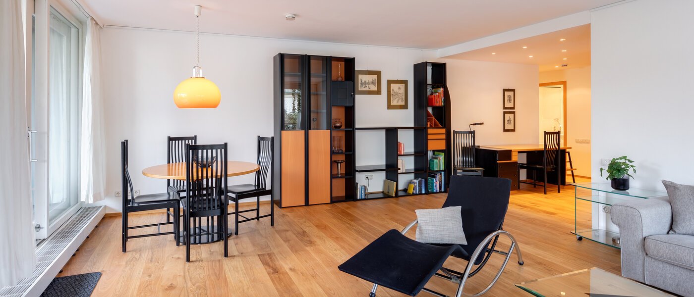 appartement München Schwabing - Alte Heide 04 pièce à vivre 9368