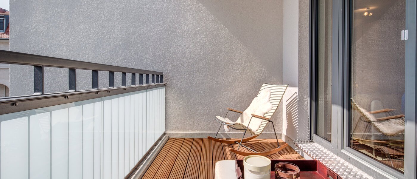 appartement München Schwanthalerhöhe 03 balcon 9378