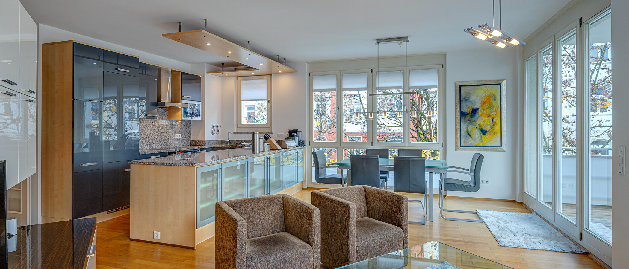 appartement München Haidhausen 01 pièce à vivre 9391