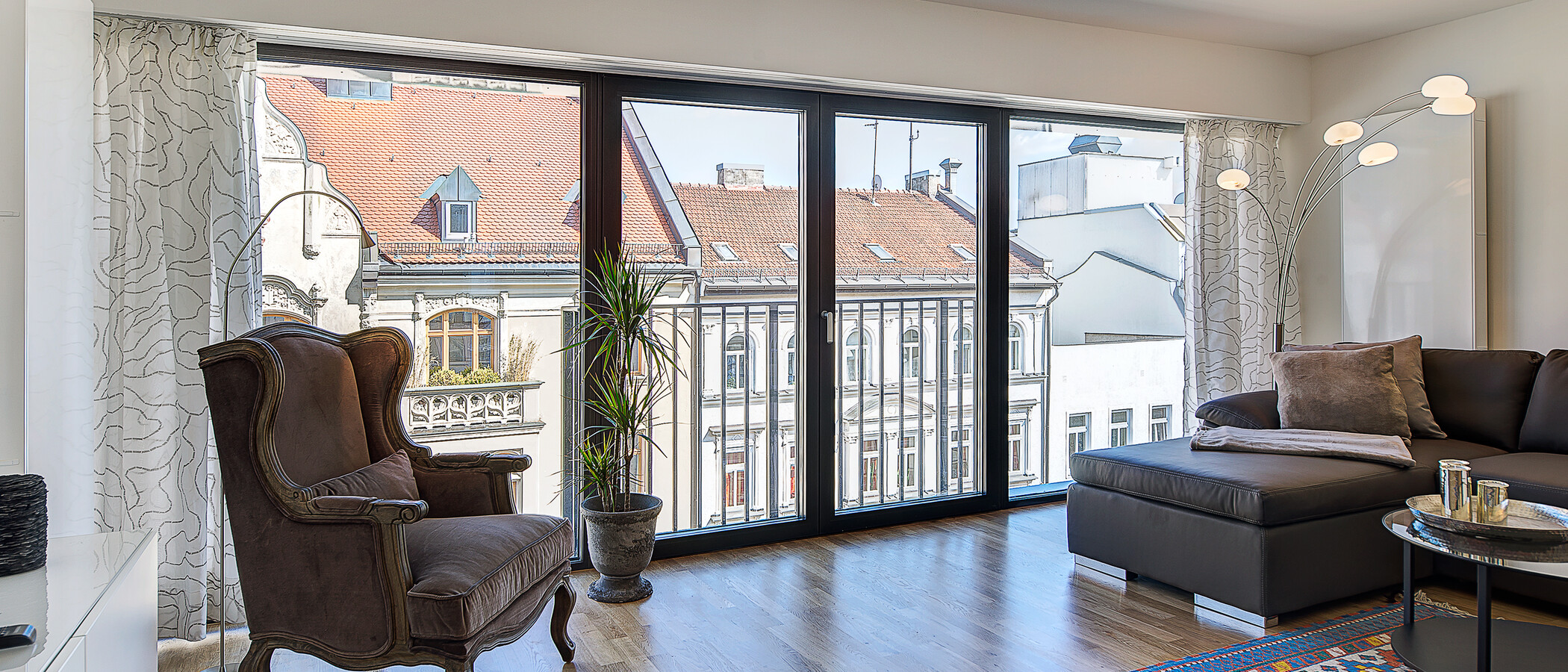 appartement München Maxvorstadt - Westen 02 salon 9408