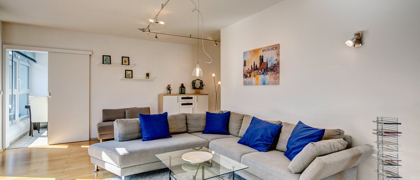 appartement München Maxvorstadt - Universitätsviertel 03 salon 9416