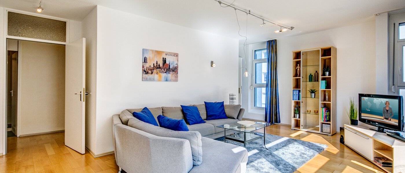 appartement München Maxvorstadt - Universitätsviertel 04 salon 9416
