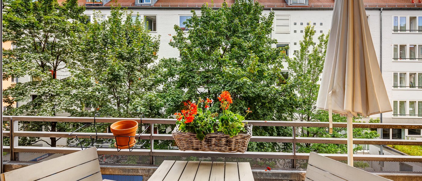 appartement München Maxvorstadt - Museumsviertel 01 balcon 9424